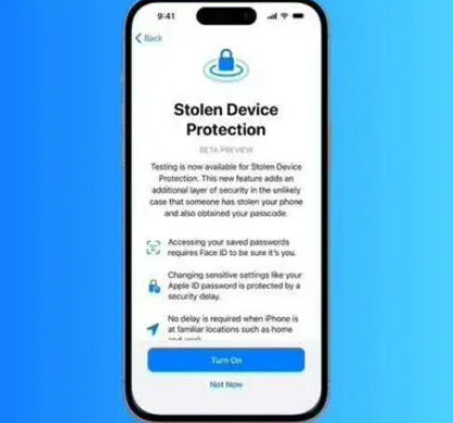 牟定苹果授权维修店分享被盗设备保护功能开启方法 
