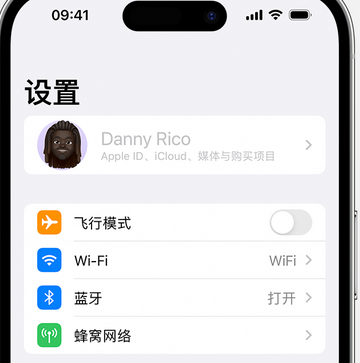 牟定appleID维修服务iPhone设置中Apple ID显示为灰色无法使用 