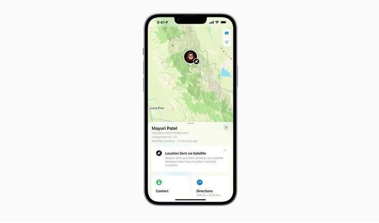 牟定苹果14维修分享iPhone14系列中 FindMy功能通过卫星分享位置方法教程 