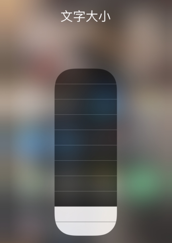 牟定苹果手机维修分享小技巧：在 iPhone 控制中心快速调节字体大小 