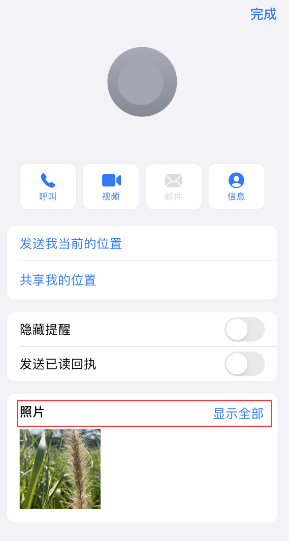 牟定苹果手机维修分享如何快速查找 iMessage 信息中的图片等附件 